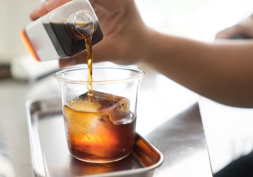 Why does cold brew coffee have less calories?